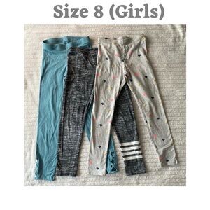 Old Navy Girls Size 8 Ankle Leggings Lot